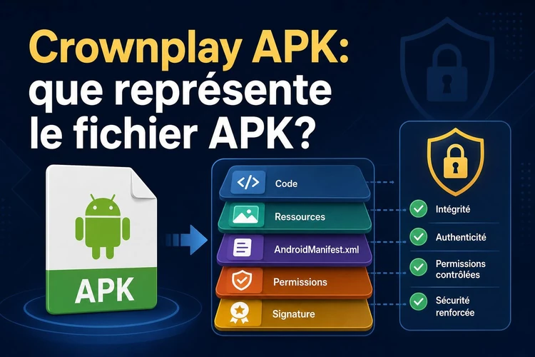 Crownplay APK: que représente le fichier APK?