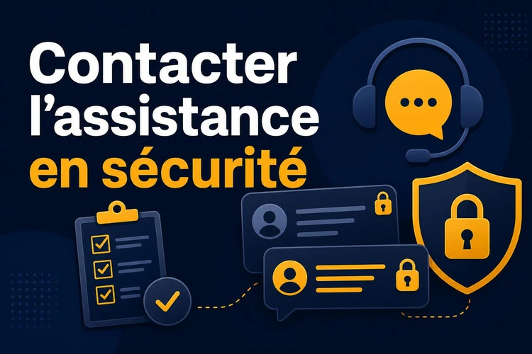 Contacter l’assistance en sécurité